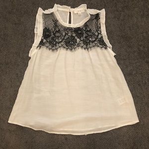 Dressy sleeveless shirt